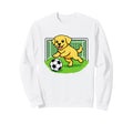 Labrador Retriever Goalies Lab Sweatshirt - Graphic Print for Adults