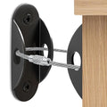Utook Furniture Anchors for Baby Proofing, Anti Tip Furniture Anchor Securing 420lbs Tension Earthquake Resistant Metal Furniture Wall Anchor Prevent Baby Pet from Falling Furniture（16Pack，Black）