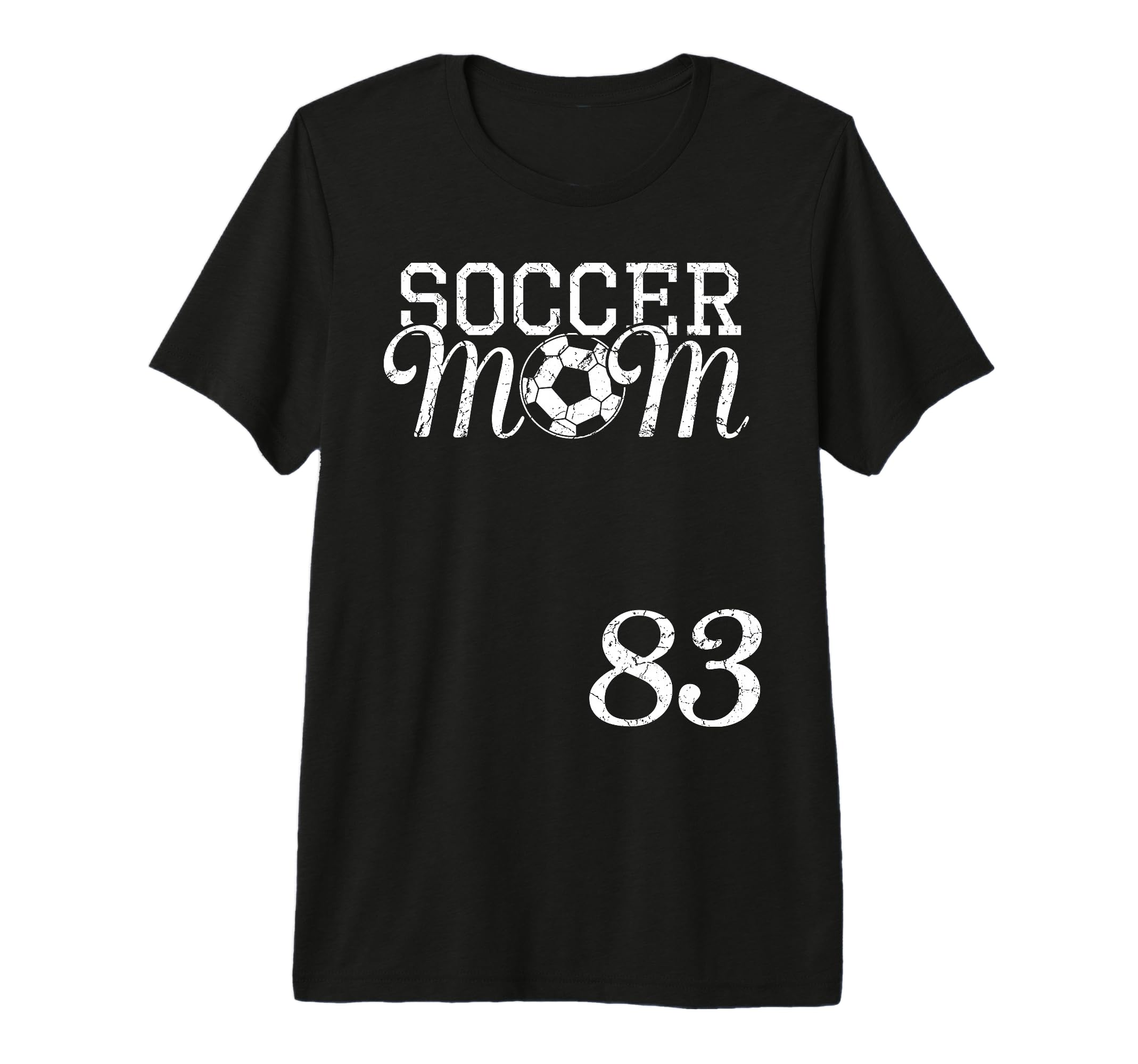 Soccer Mom Jersey Number 83 Favorite T-Shirt - Streetwear Style Unisex