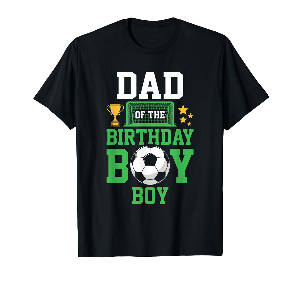 Soccer Dad Birthday Party Soccer T-Shirt - Custom Art Print Men Women