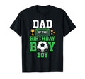 Soccer Dad Birthday Party Soccer T-Shirt - Custom Art Print Men Women