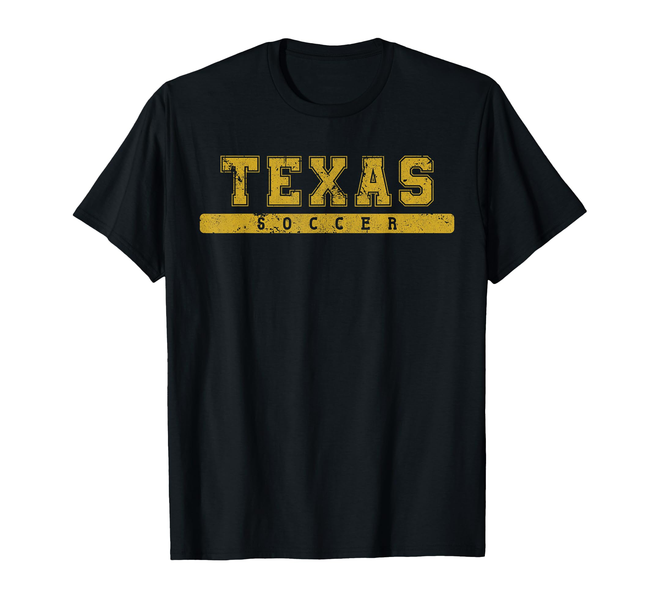 Texas Soccer Tees Tanks Tops T-Shirt - Fun Novelty Design Unisex
