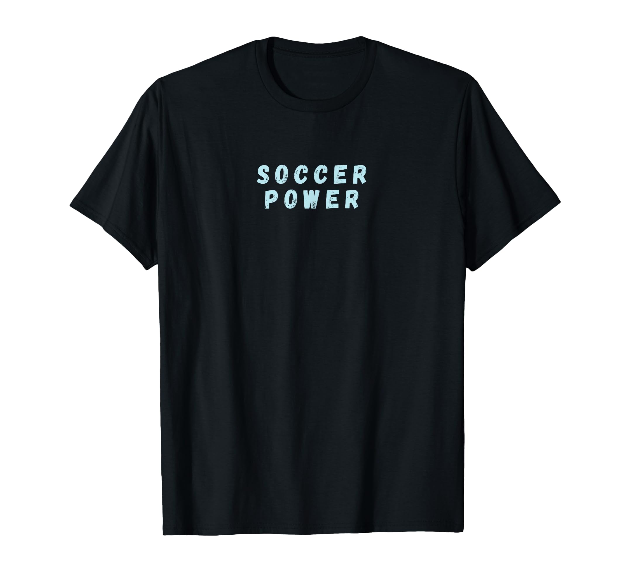 Soccer Power Game Match Futbol Player T-Shirt - Novelty Apparel for Adults