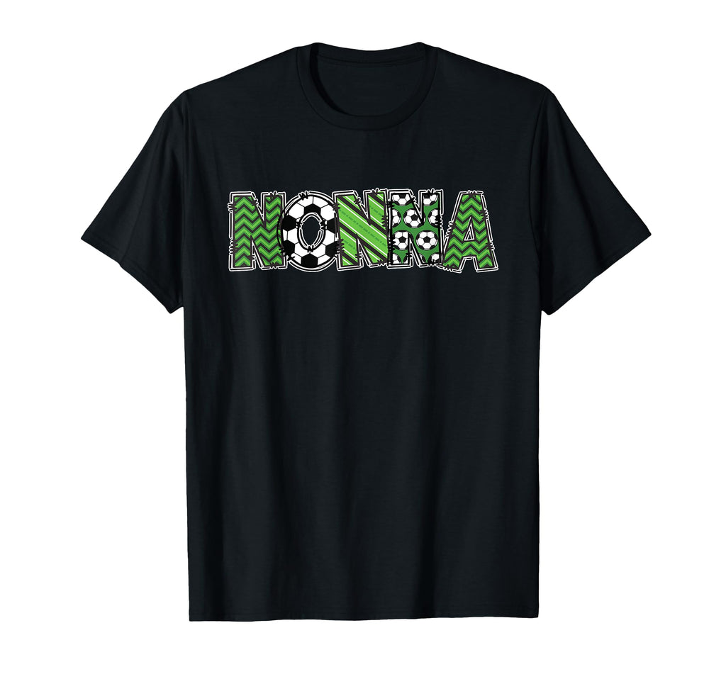 Soccer Nonna Birthday Party T-Shirt - Minimalist Print Unisex