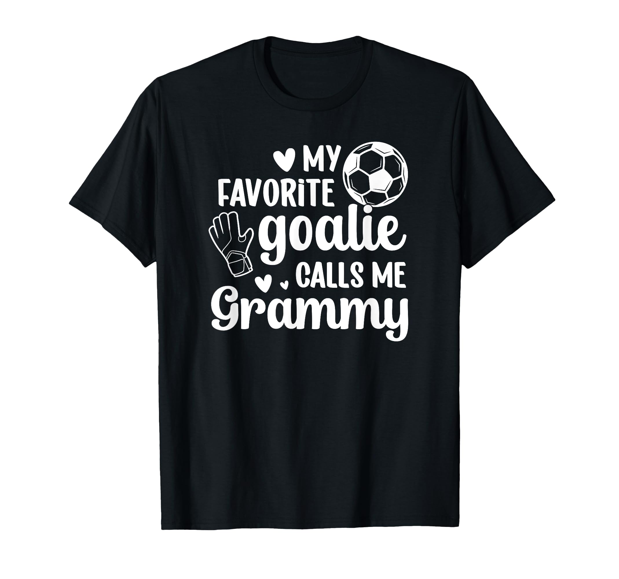 Proud Soccer Goalie Grammy Soccer T-Shirt - Trendy Graphic for Adults