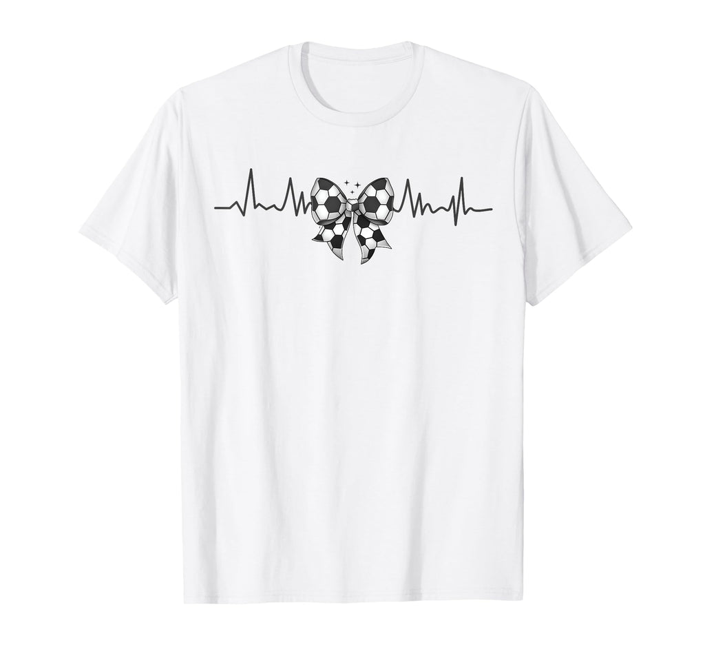 Soccer Heartbeat Soccer Mom T-Shirt - Aesthetic Graphic for Adults