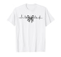 Soccer Heartbeat Soccer Mom T-Shirt - Aesthetic Graphic for Adults