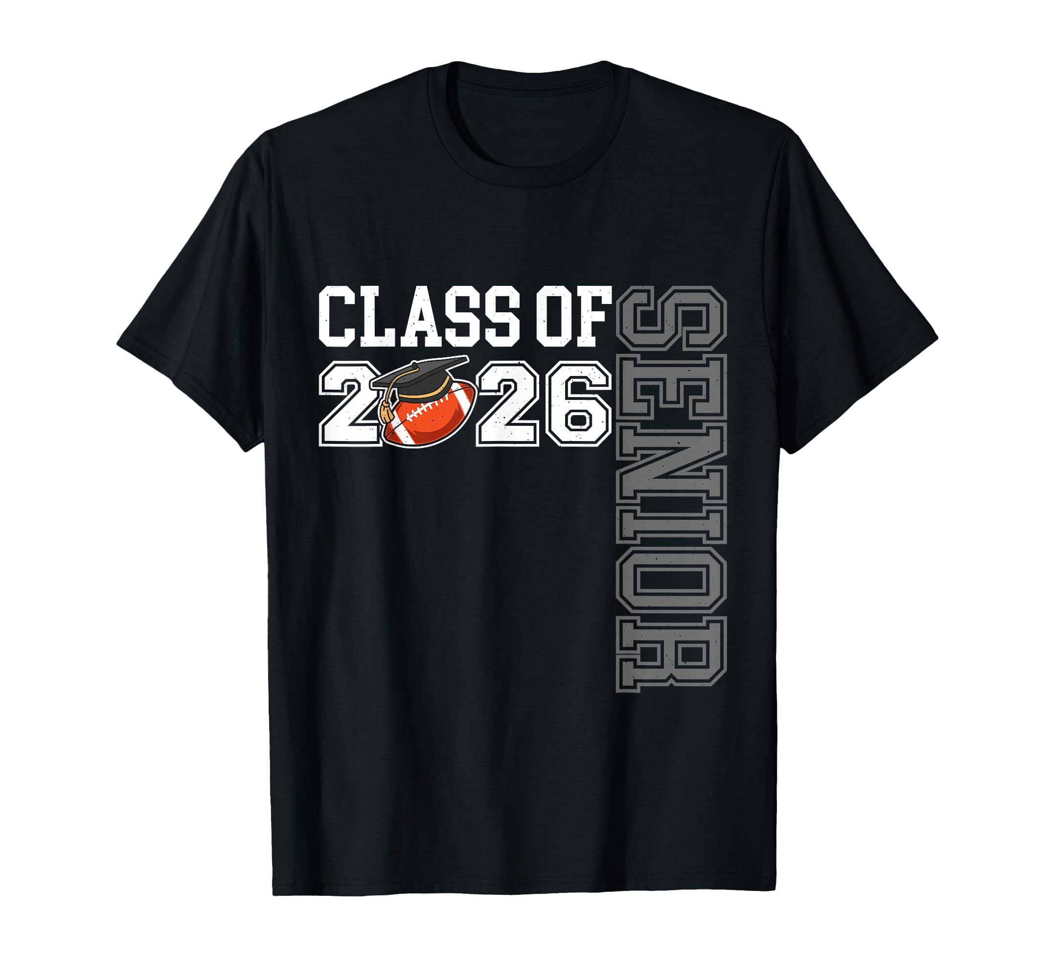 Class 2026 Senior Football Night T-Shirt - Streetwear Style for Adults