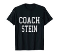 Coach Stein Custom Football Soccer Baseball T-Shirt - Graphic Print Unisex