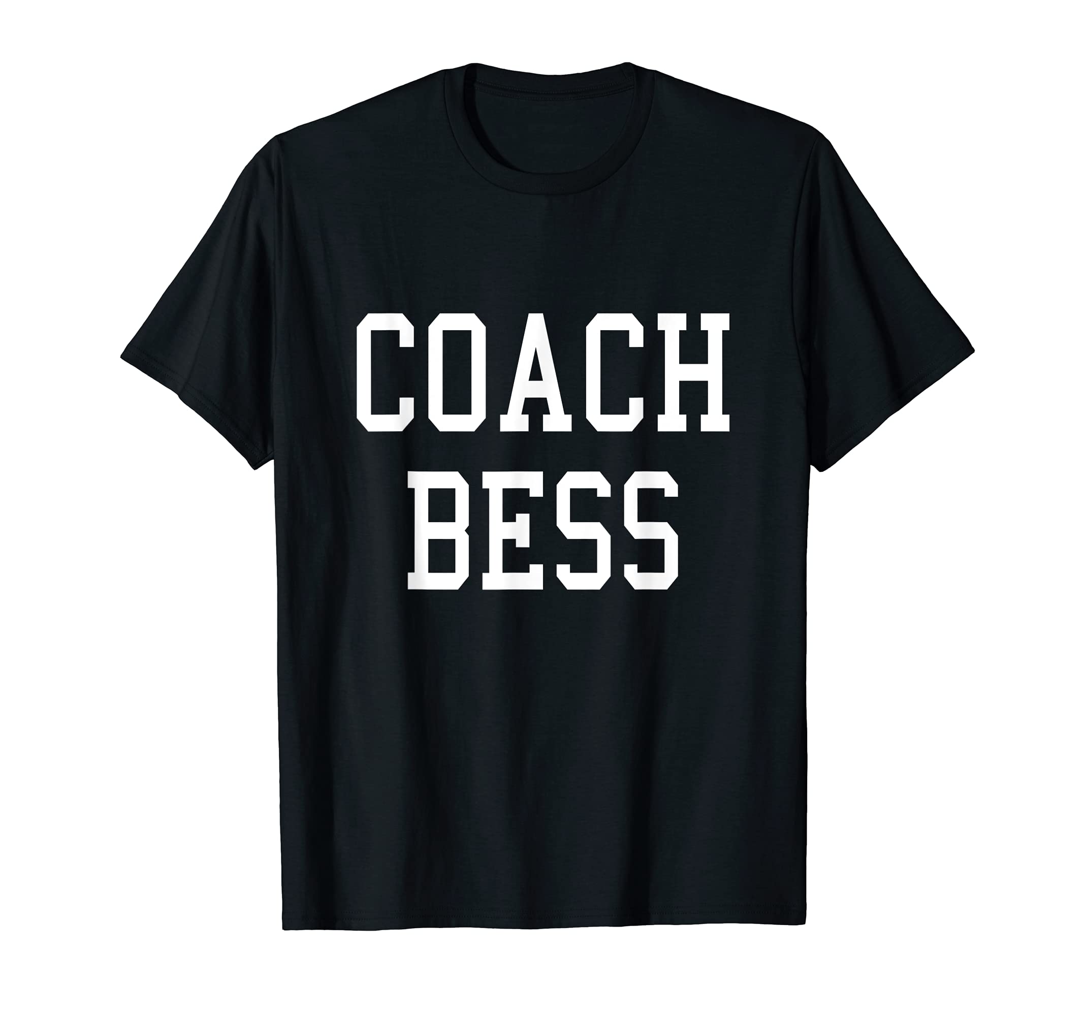 Coach Bess Custom Football Soccer T-Shirt - Casual Everyday Wear Unisex