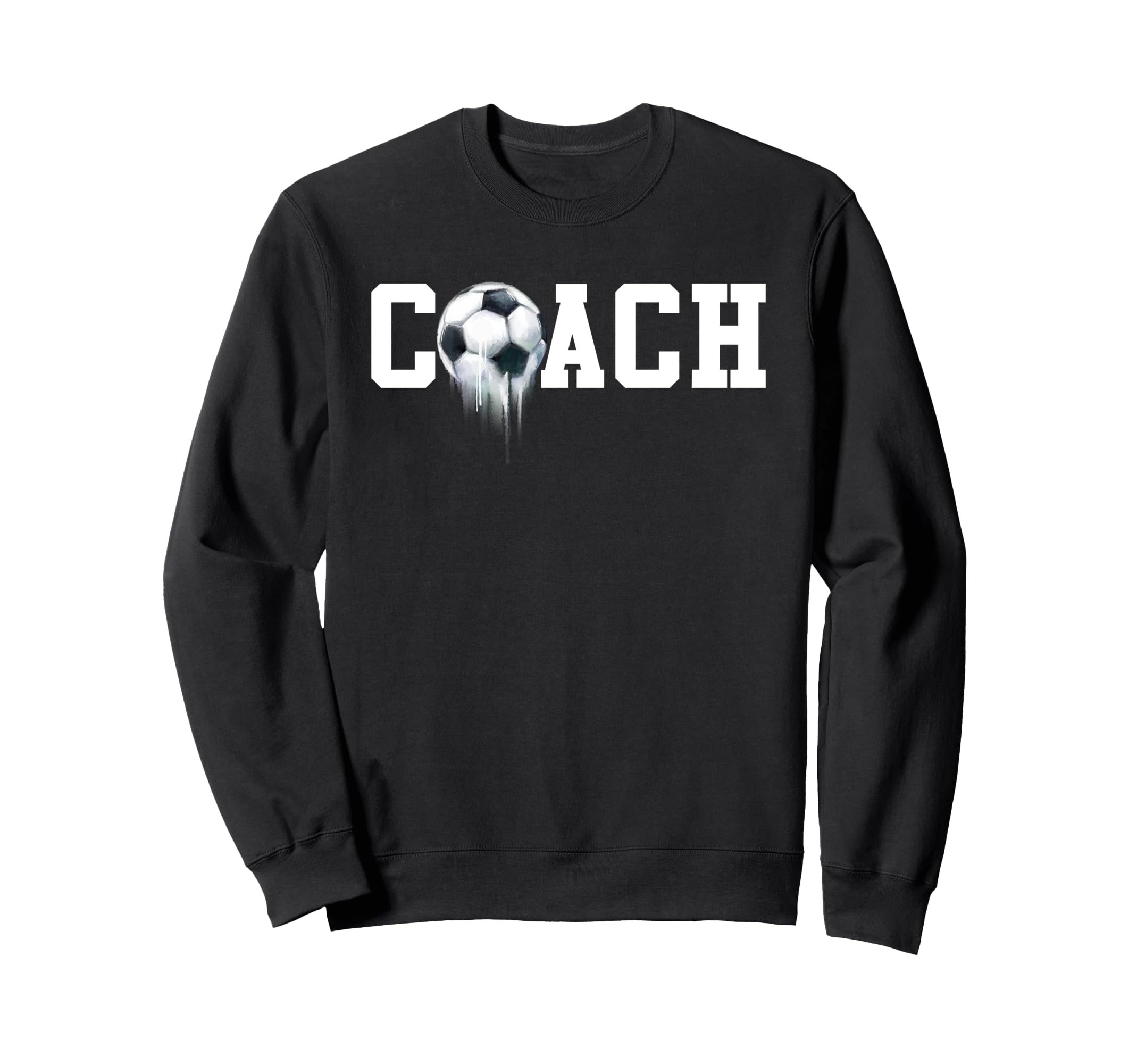 Soccer Coach Funny Football Trainer Sweatshirt - Minimalist Print Unisex