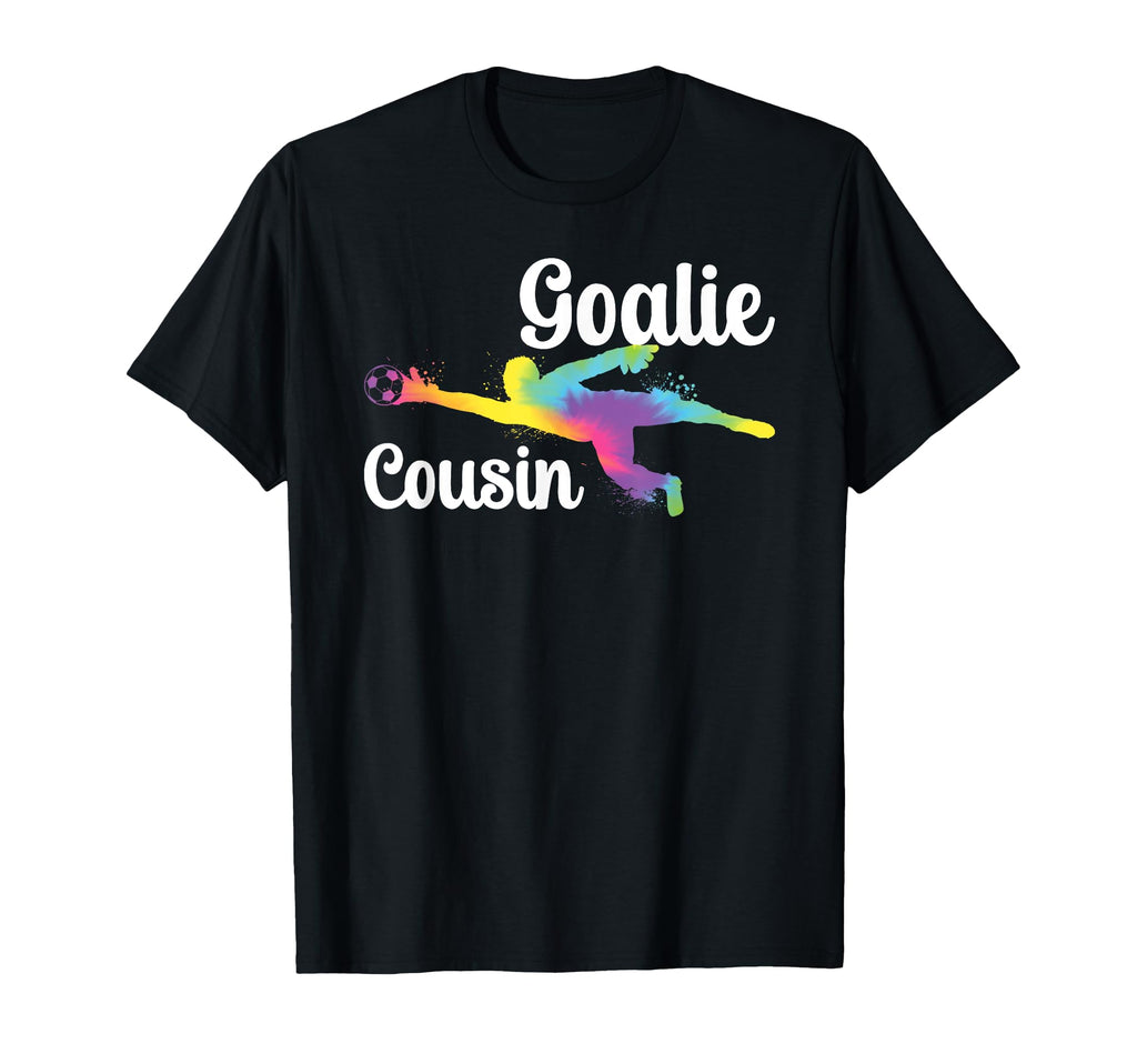 Soccer Goalie Cousin Soccer Keeper T-Shirt - Custom Art Print for Adults