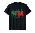 Portugal Football Fever 2026 Soccer T-Shirt - Custom Art Print Men Women
