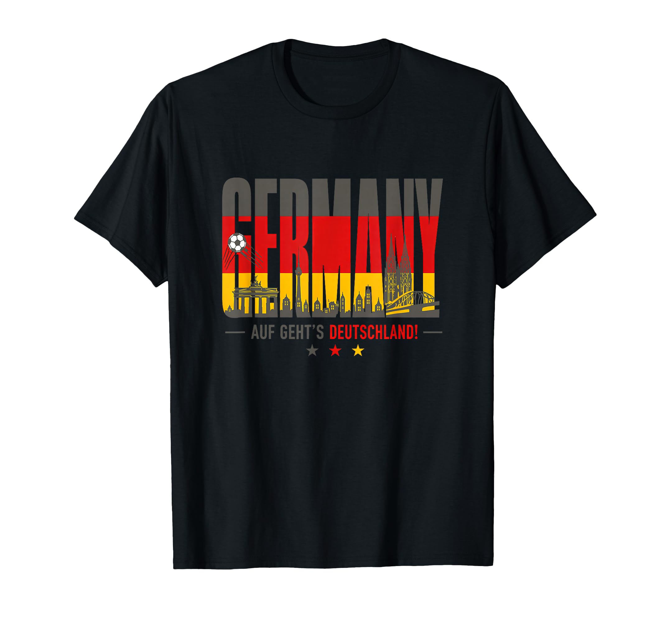 Germany Soccer Deutschland Vor T-Shirt - Custom Art Print Men Women