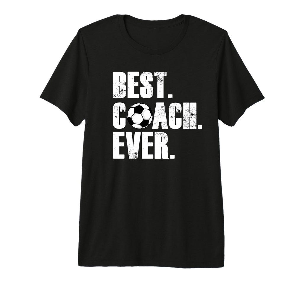 Soccer Coach Best Coach Ever Soccer Gift T-Shirt - Graphic Print Men Women