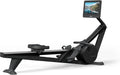 Wave Rowing Machine with 16" HD Touchscreen & Speakers - Foldable | Live Home Workouts, Subscription Required