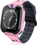 Goodatech Smart Watch for Kids Boys Girls Learning Toys with 16 Games Phone Call SOS, Camera Voice Music Player Recorder Alarm Clock,4-12 Years Birthday (Pink)