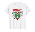 My Heart Is That Field Soccer Fan T-Shirt - Trendy Graphic for Adults