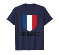 Retro10 Franca Soccer Football Flag Fans T-Shirt - Trendy Graphic Men Women