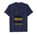 Football Collection Pass Move Score T-Shirt - Custom Art Print Unisex