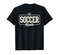 Soccer Mode Fun Heart And Field T-Shirt - Novelty Apparel for Adults