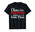 Chaos Coordinator Soccer Team Mom Soccer T-Shirt - Graphic Print Men Women