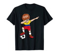 Dabbing Soccer Colombia Jersey Colombian T-Shirt - Minimalist Print Unisex