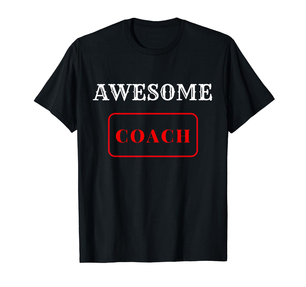 Awesome Coach Coachs Sport Loves T-Shirt - Aesthetic Graphic Unisex