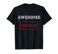 Awesome Coach Coachs Sport Loves T-Shirt - Aesthetic Graphic Unisex