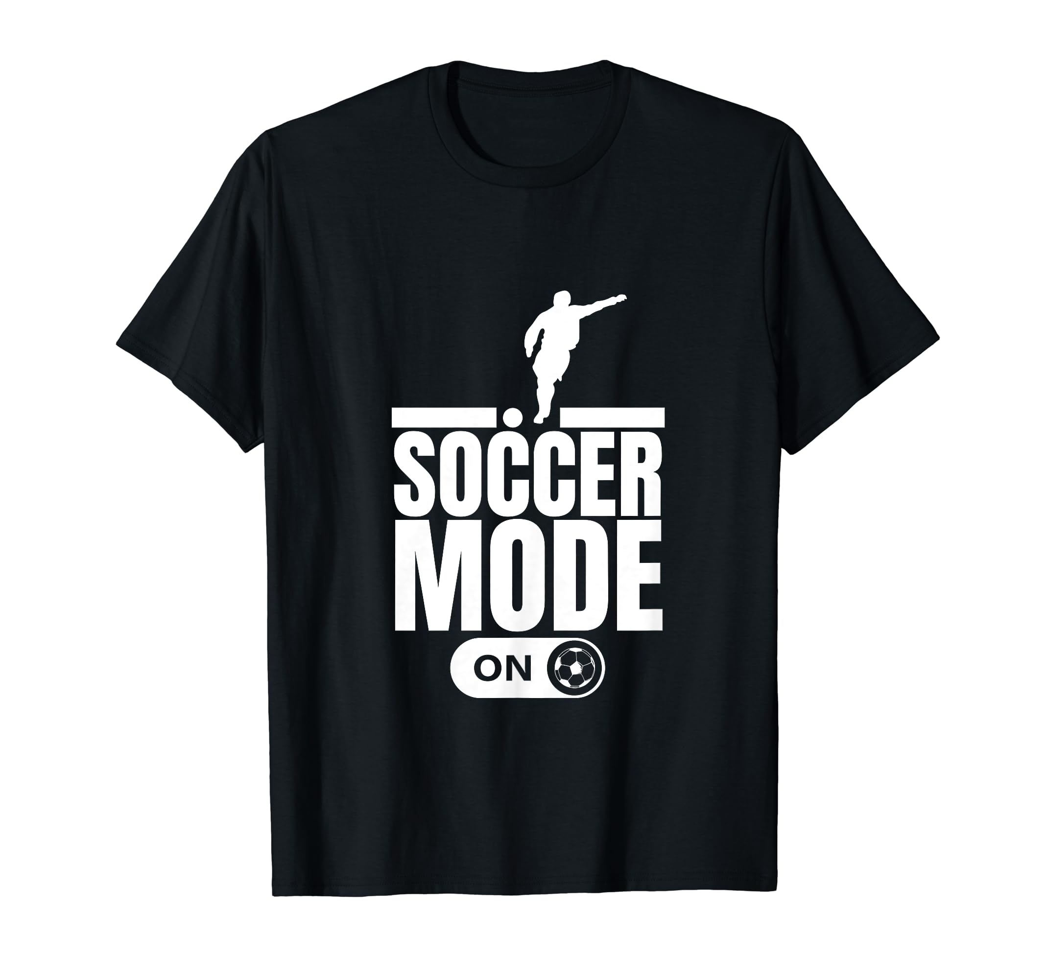 Soccer Mode Funny Soccer Player T-Shirt - Custom Art Print Unisex