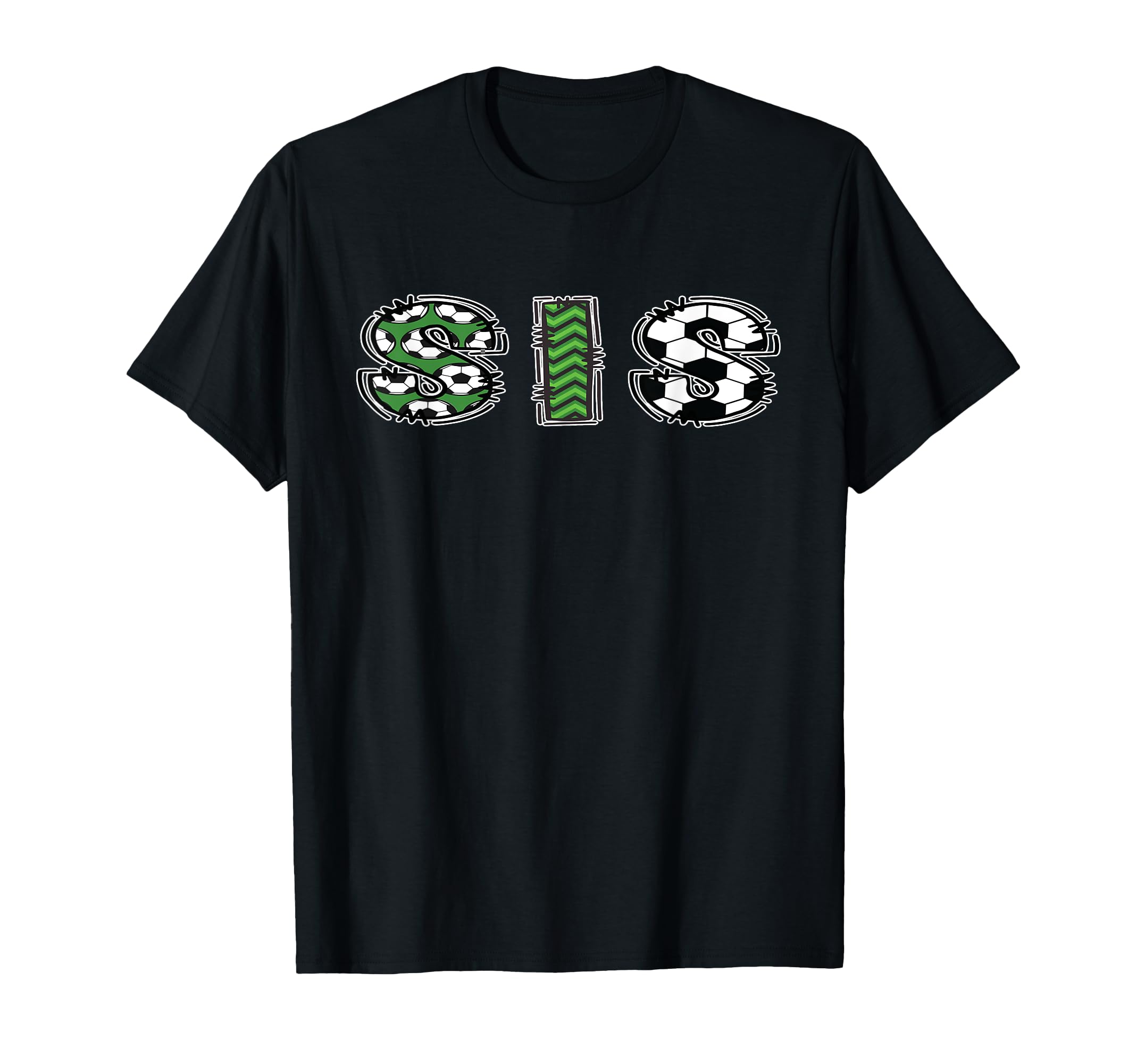 Soccer Sister Sis Birthday Party T-Shirt - Custom Art Print Unisex