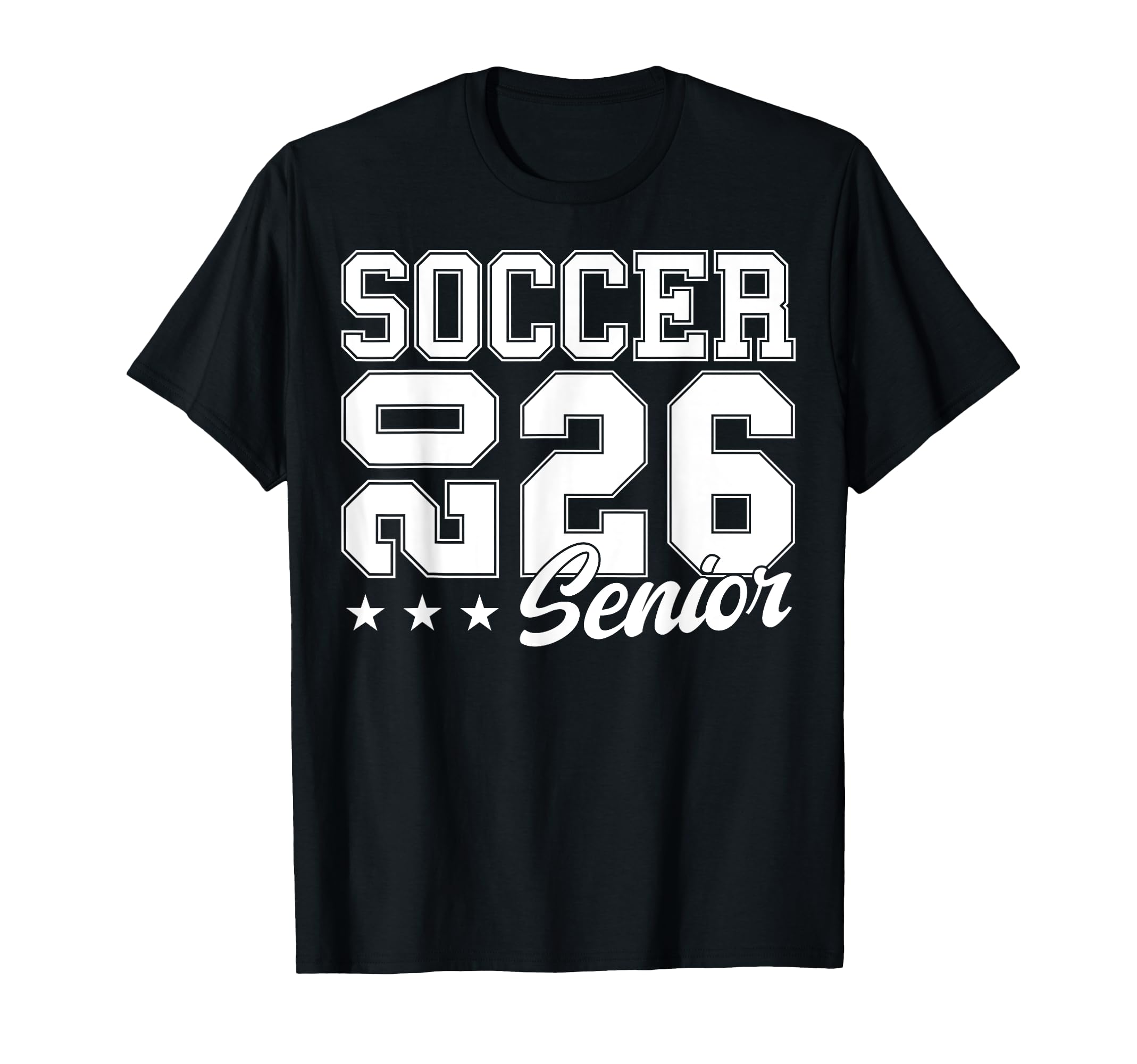 Soccer Senior Night Soccer Senior 2026 T-Shirt - Trendy Graphic Unisex