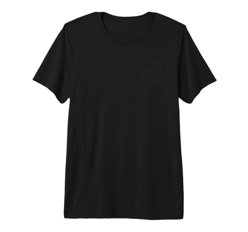 Womens Soccer Mom My Wallet Is Empty T-Shirt - Novelty Apparel for Adults
