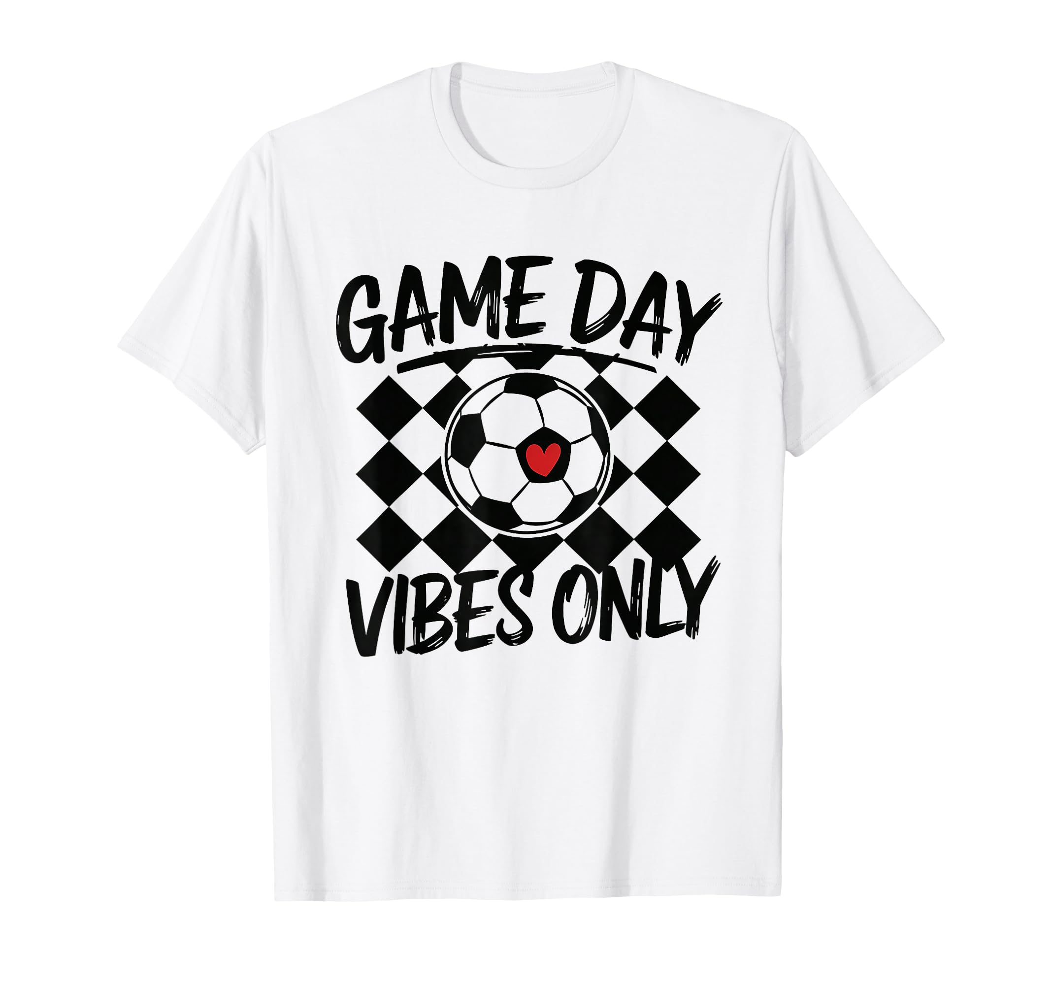Groovy Soccer Soccer Game Day Vibes T-Shirt - Aesthetic Graphic Men Women