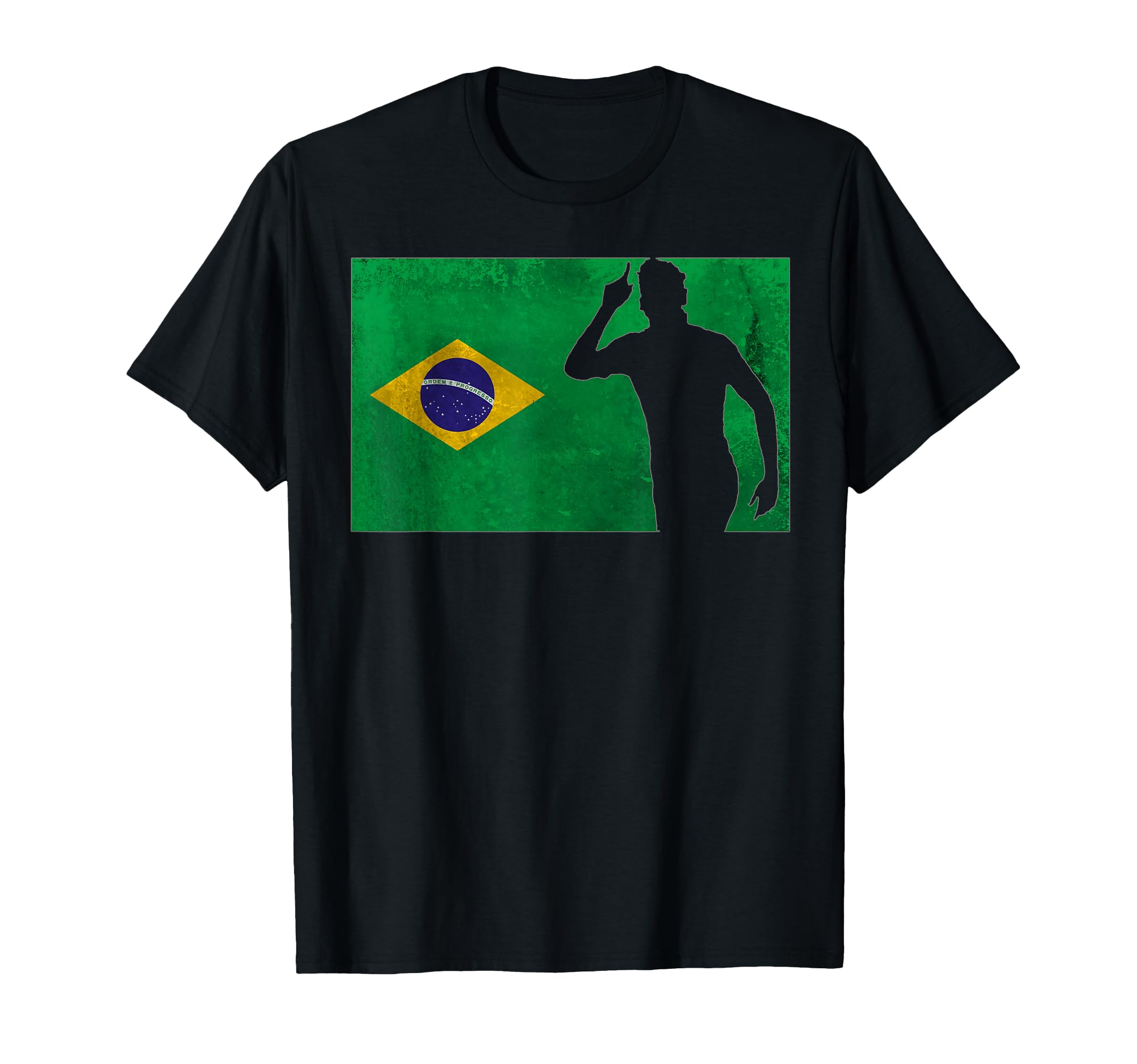 Usa World Football 26 Brazil Team T-Shirt - Casual Everyday Wear Unisex
