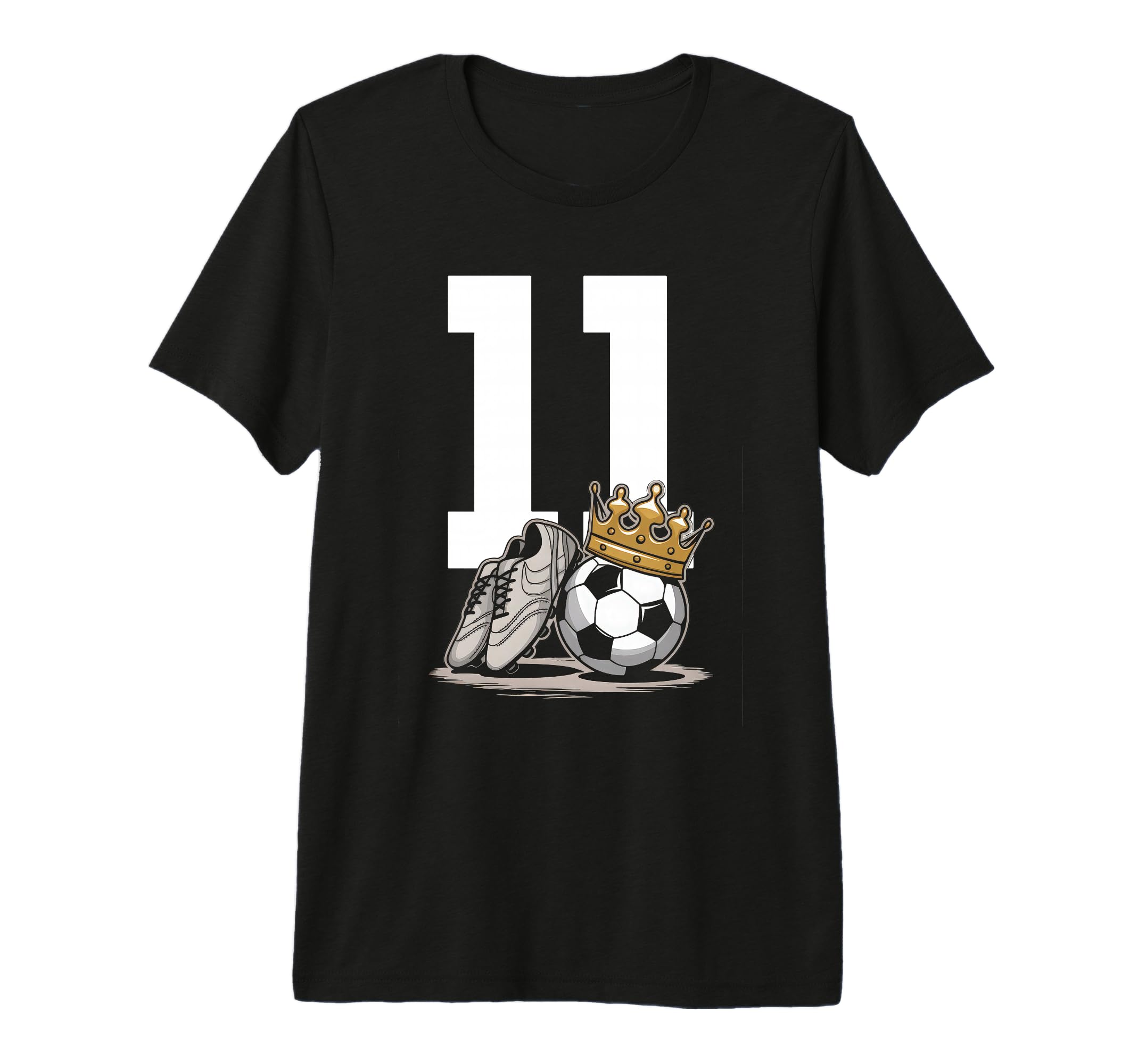 11 Soccer Birthday Gift Soccer Fan T-Shirt - Novelty Apparel for Adults