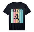 16Th Birthday Soccer Theme 16 Year Old T-Shirt - Graphic Print Men Women