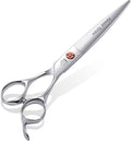 Dog Grooming Scissors: 7 inch Pet Straight Shears Made Of Japanese 440C Advanced Stainless Steel Professional Grooming Scissors for Dogs Cats and Other Pets