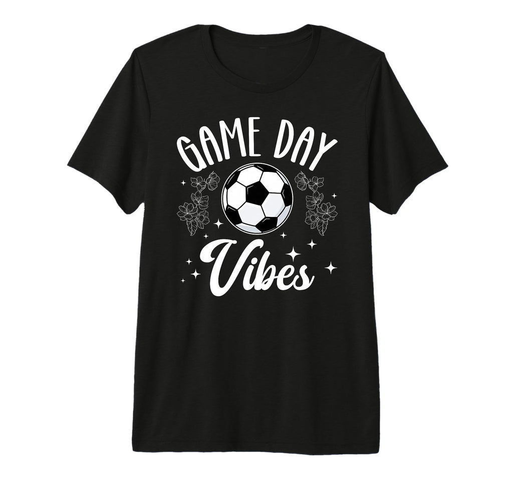 Game Day Vibes Soccer Game Day Soccer T-Shirt - Minimalist Print Unisex
