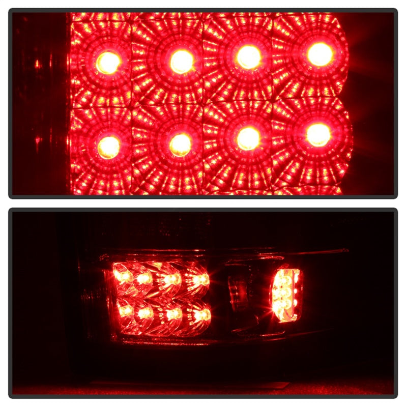 SPYDER Xtune Ford F150 Styleside 04-08 (Not Fit Heritage & SVT) LED Tail Lights Smoke ALT-ON-FF15004-LED-SM 5012920