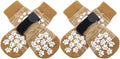 EXPAWLORER Anti Slip Dog Socks to Prevent Licking Paws, Dog Shoes for Hot Pavement, Dog Booties for Small Medium Large Senior Dogs, Traction Control Dog Boots & Paw Protectors for Hardwood Floors