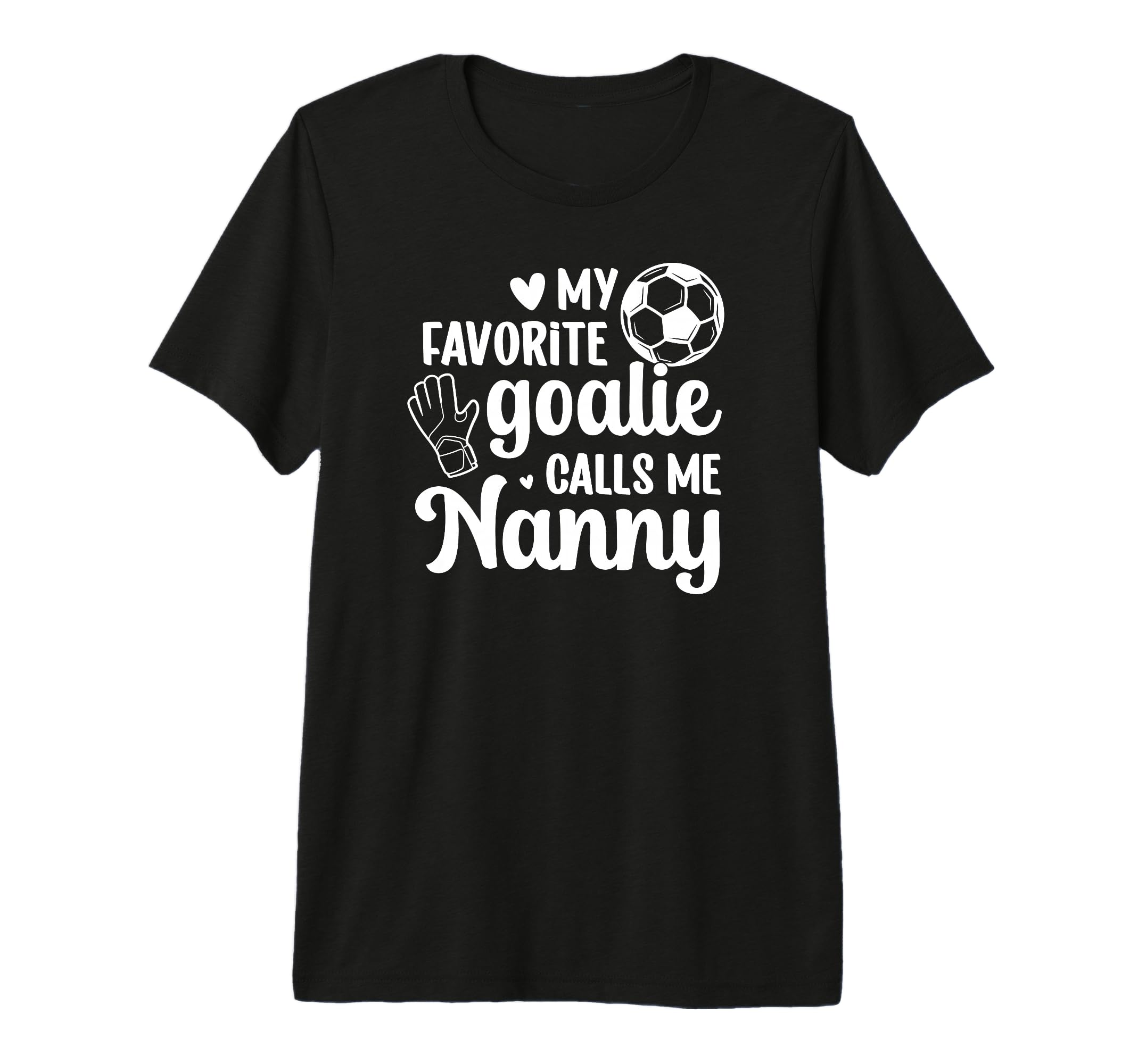 Proud Soccer Goalie Nanny Soccer T-Shirt - Aesthetic Graphic for Adults