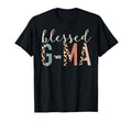 Blessed G Ma Grandma Leopard T-Shirt - Streetwear Style Men Women