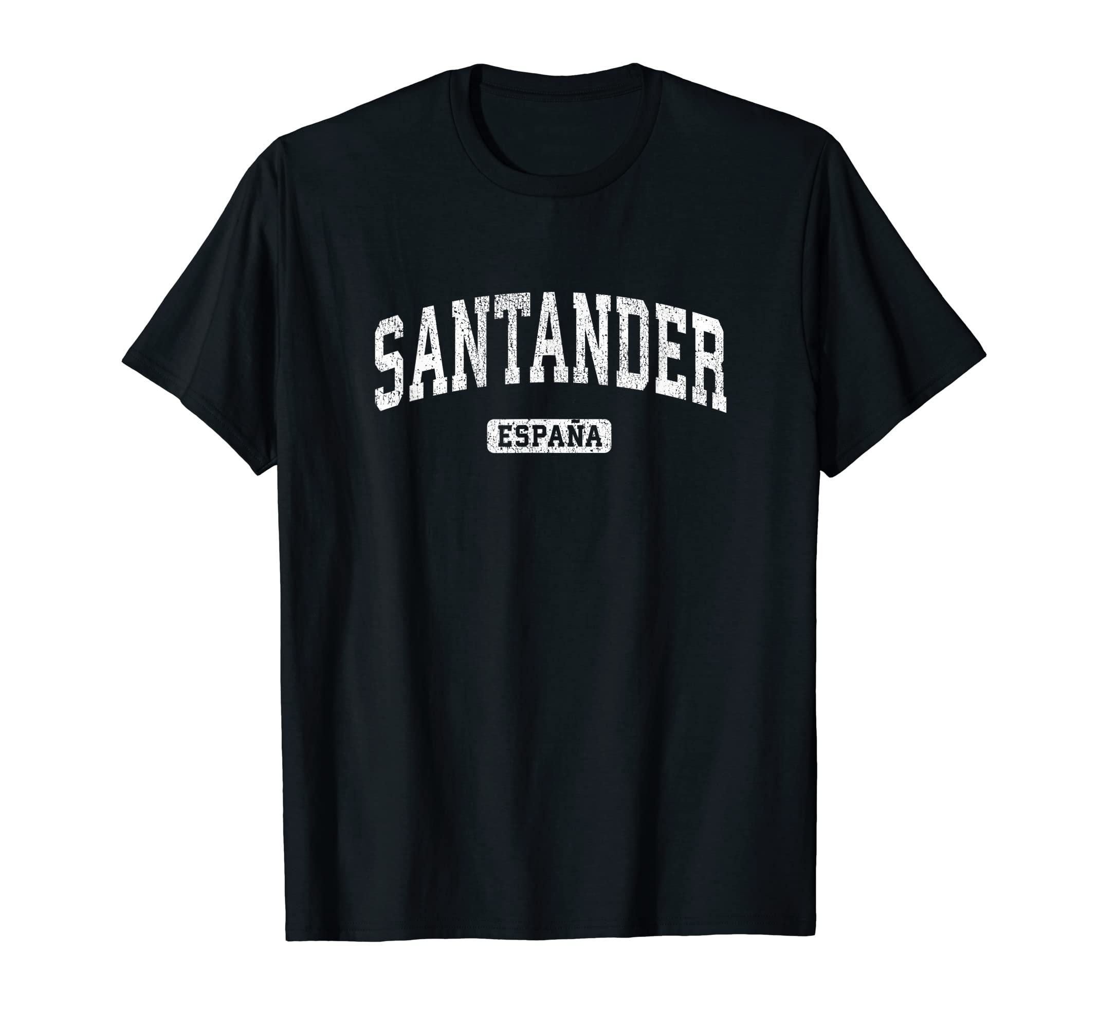 Santander Spain Sports T-Shirt - Trendy Graphic Unisex