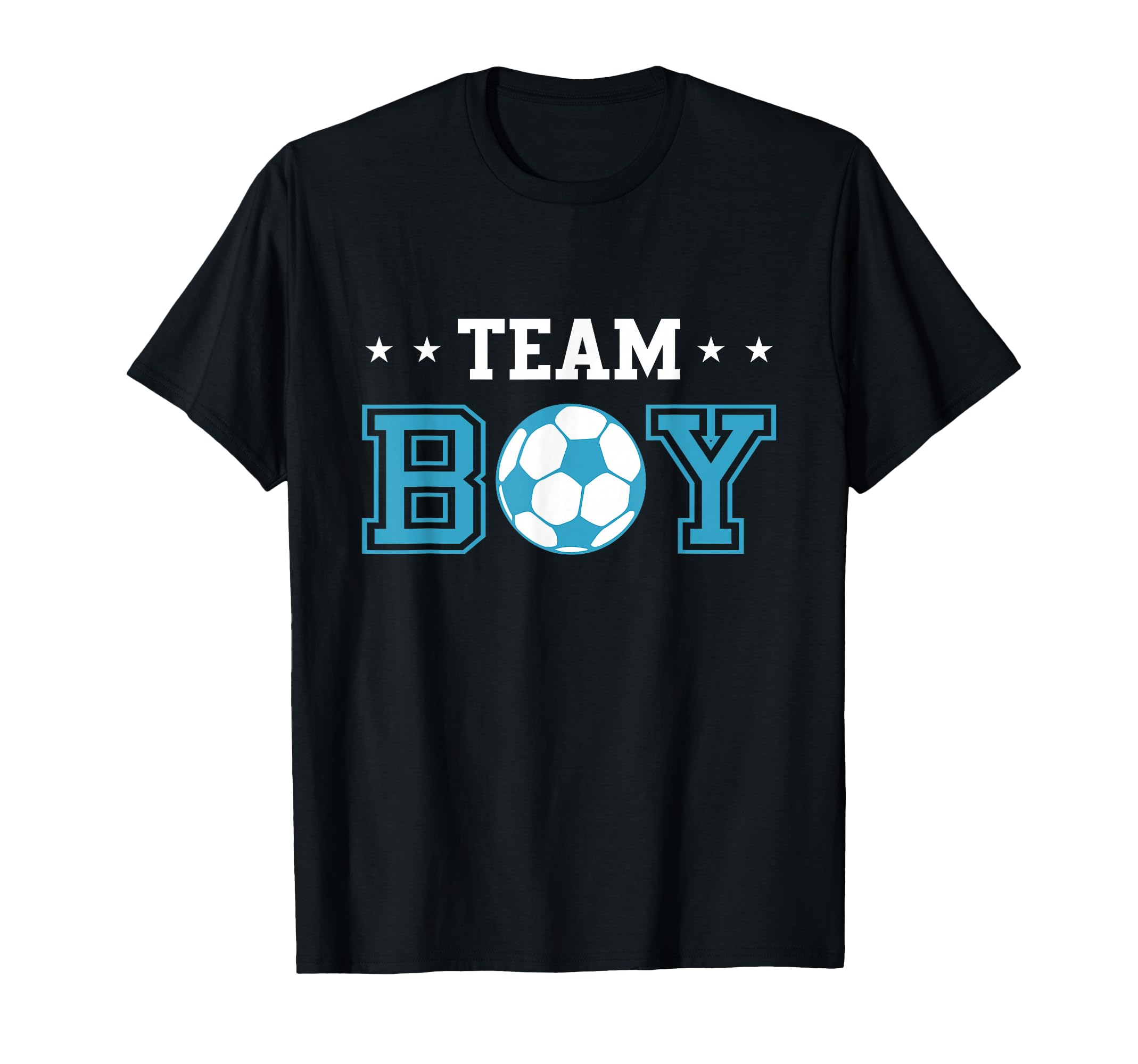 Mens Gender Reveal Party Soccer T-Shirt - Fun Novelty Design Men Women