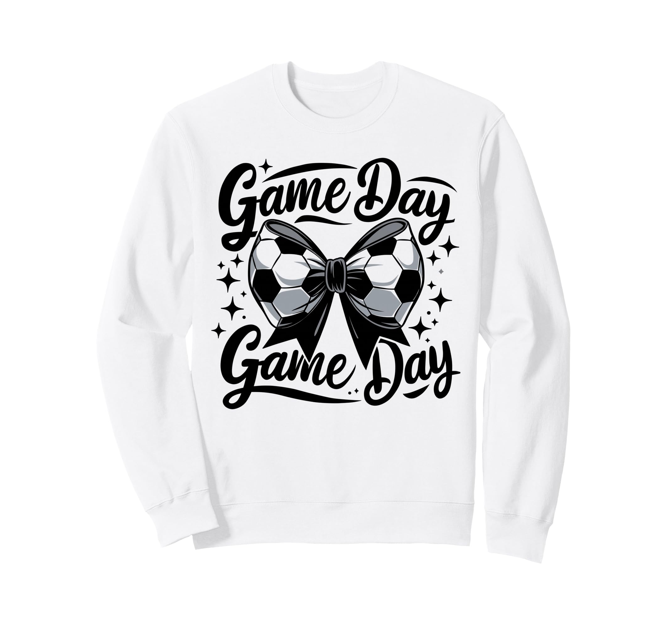 Game Day Soccer Coquette Preppy Sweatshirt - Streetwear Style Men Women