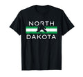 North Dakota Goalie Ice Hockey Player T-Shirt - Custom Art Print Men Women