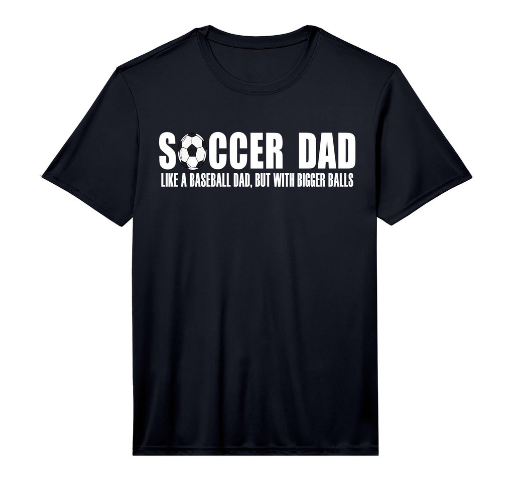 Mens Soccer Dad Like Baseball Dad But T-Shirt - Graphic Print Men Women