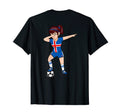 Dabbing Soccer Iceland Jersey Icelandic T-Shirt - Graphic Print for Adults