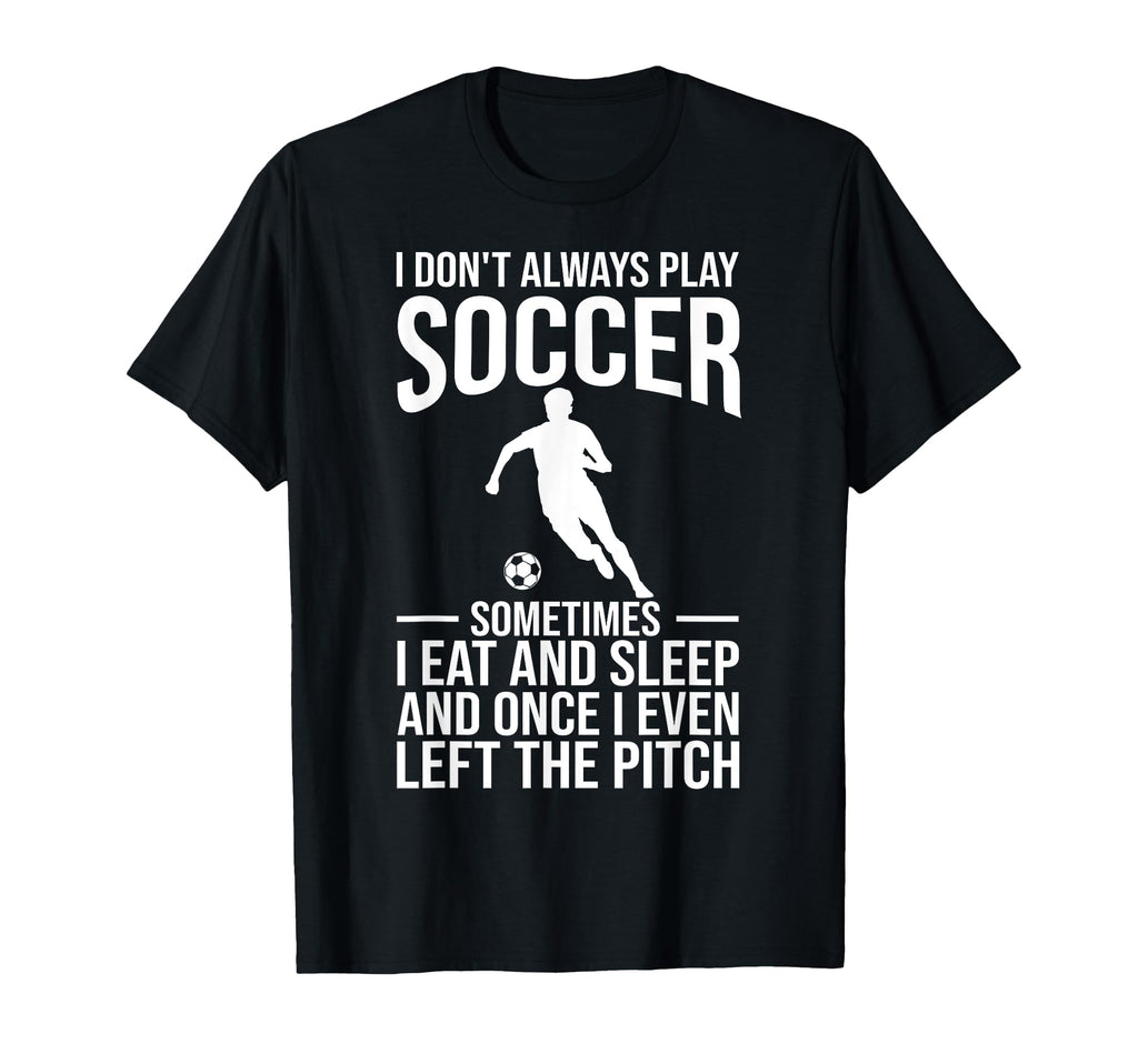 Soccer Art Soccer Player Football T-Shirt - Fun Novelty Design for Adults